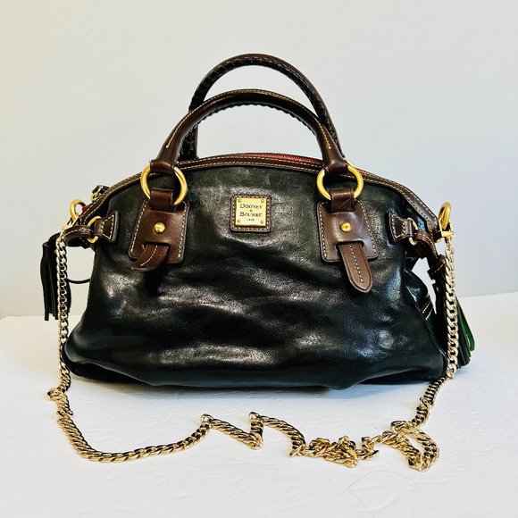 Dooney & Bourke Handbags - Y2K DOONEY & BOURKE LARGE LEATHER DOCTOR SATCHEL BAG VINTAGE